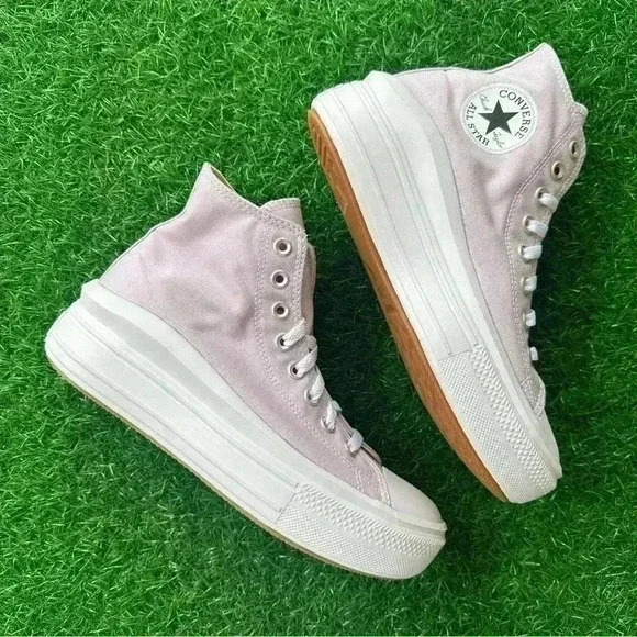 Converse Chuck Taylor All Star Move Hi Pale Amethyst - Picture 4 of 8